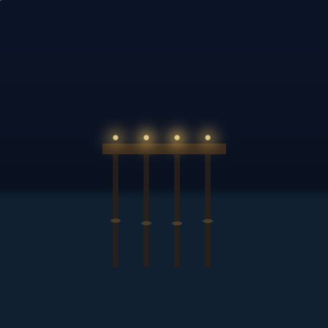 Night Pier