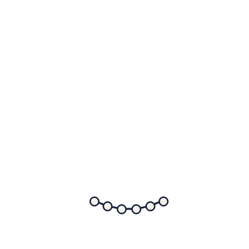 Pearl Line Adornment plate