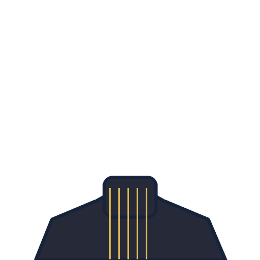Ribbed Turtleneck Tailoring plate